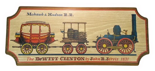 Mohawk hudson railroad train - mohawk,
